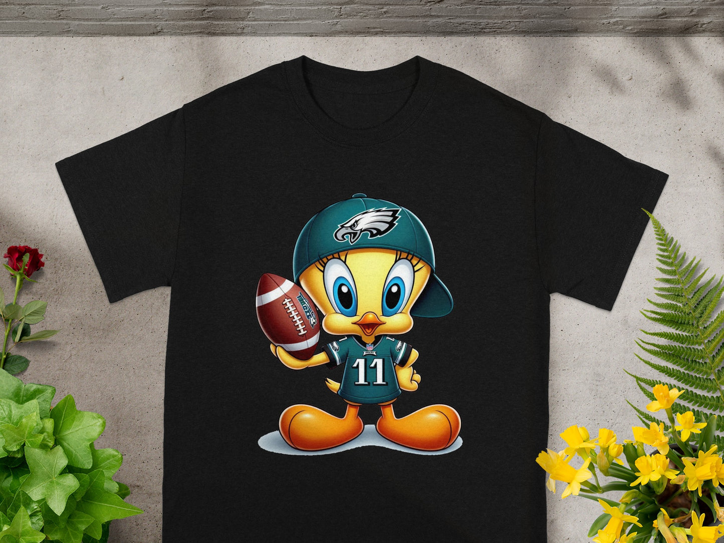 Tweety Bird Football Fan Ultimate Graphic T-Shirt