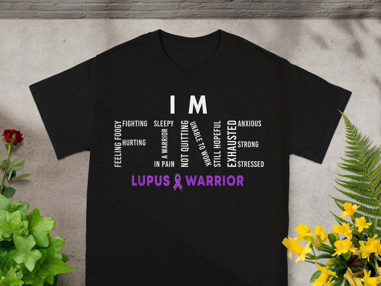 I Am Lupus Warrior Feeling Foggy Fighting Stress Product