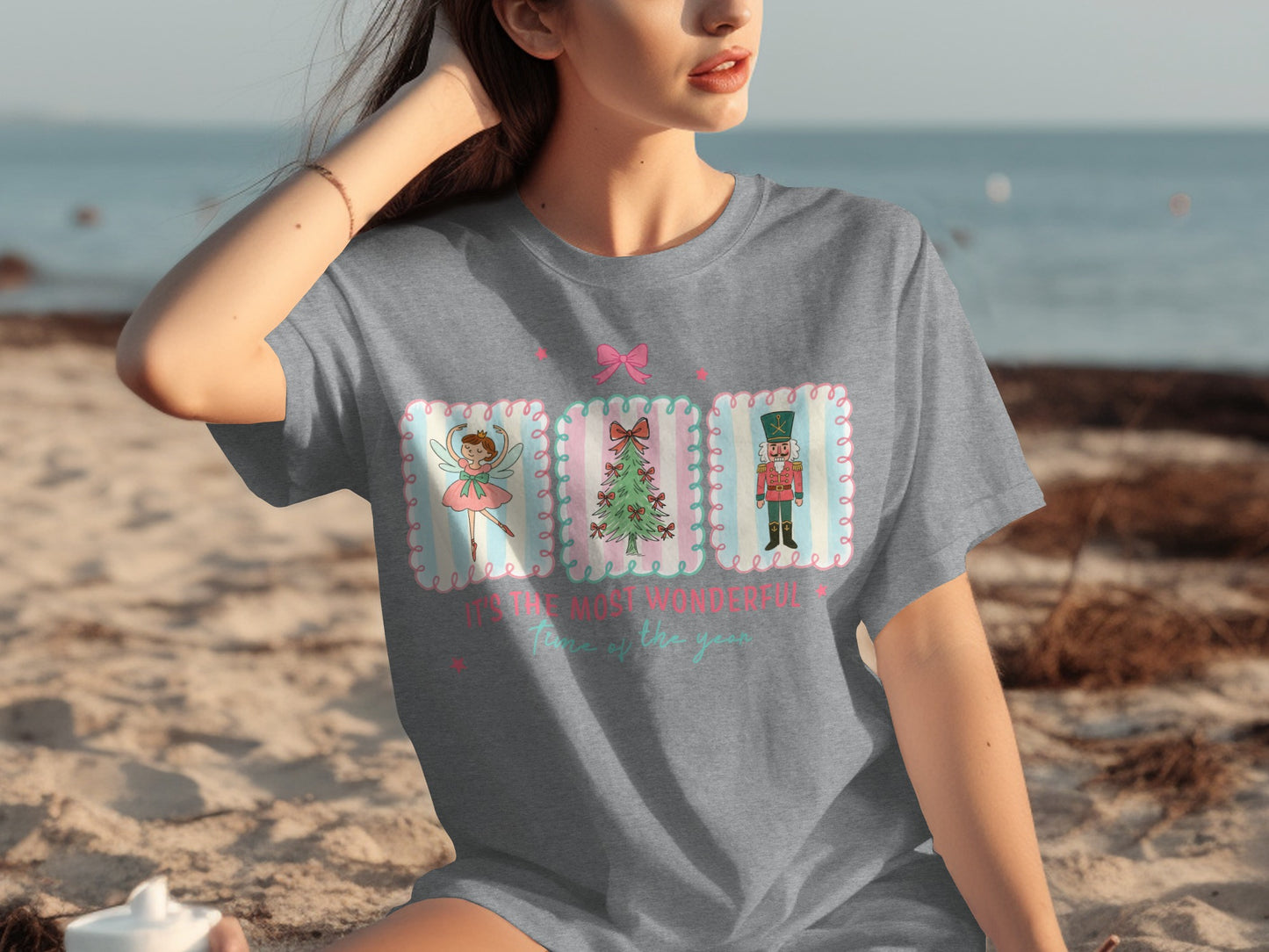 Most Wonderful Time Decorative Graphic T-shirt
