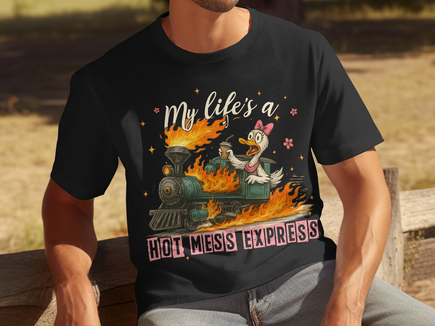 My Life's A Hot Mess Express T-shirt