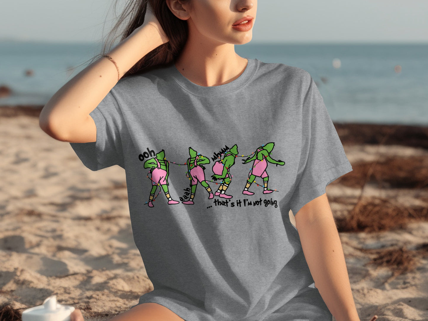 Funny Dancing Frog Graphic Tee Beach Casual Shirt
