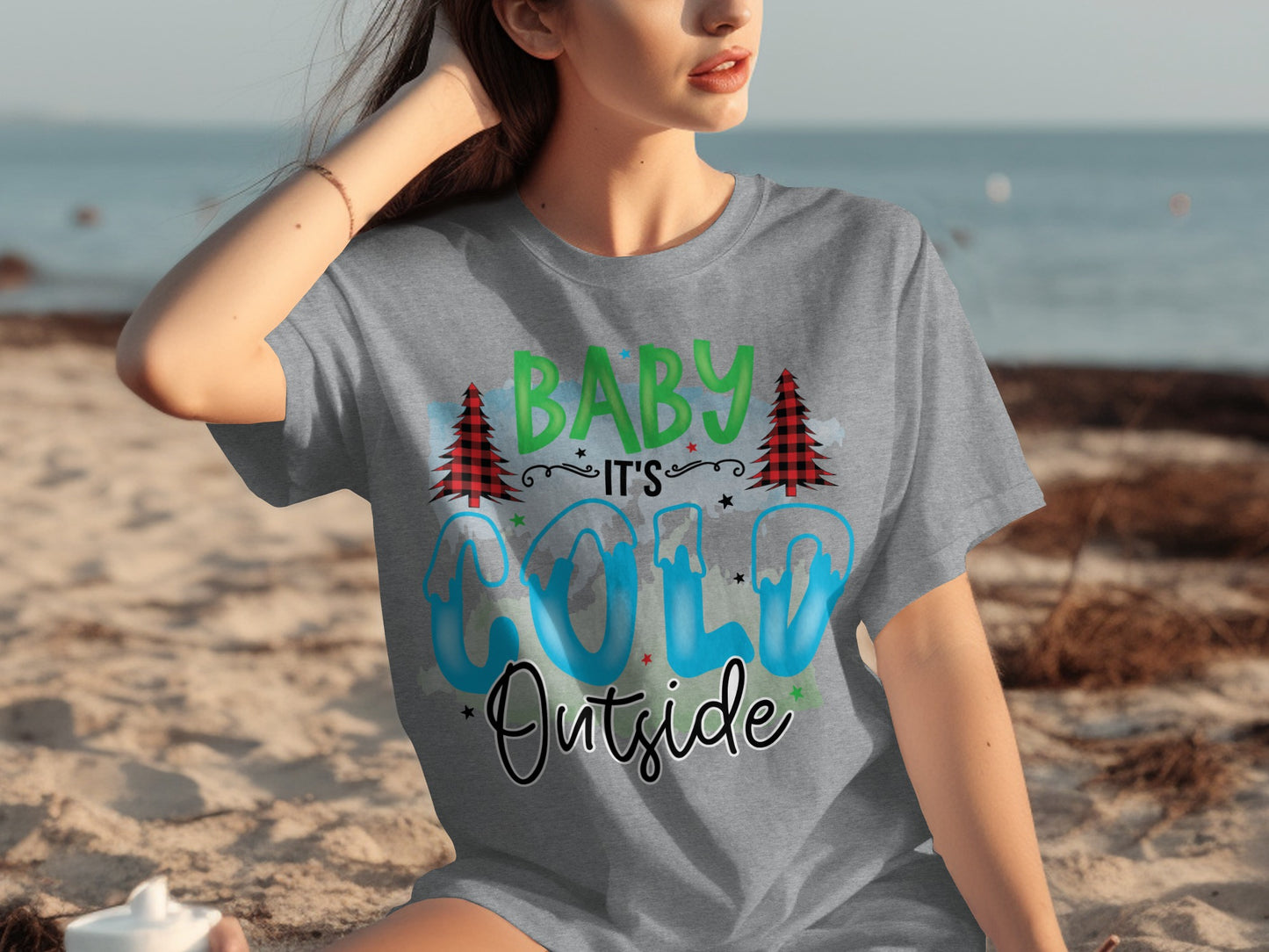 Baby It's Cold Outside Graphic T-Shirt