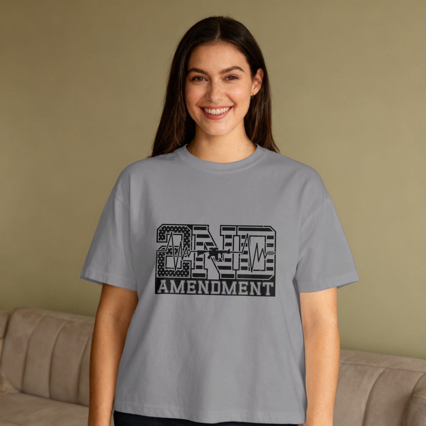 2nd Amendment Shirt with gun