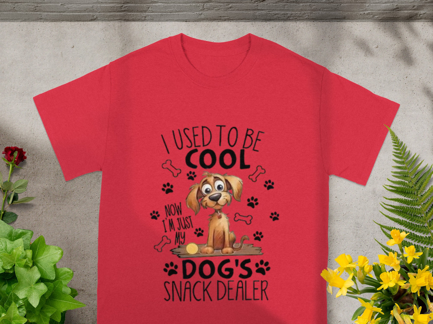 I Used To Be Cool Now I'm Just My Dog's Snack Dealer Shirt