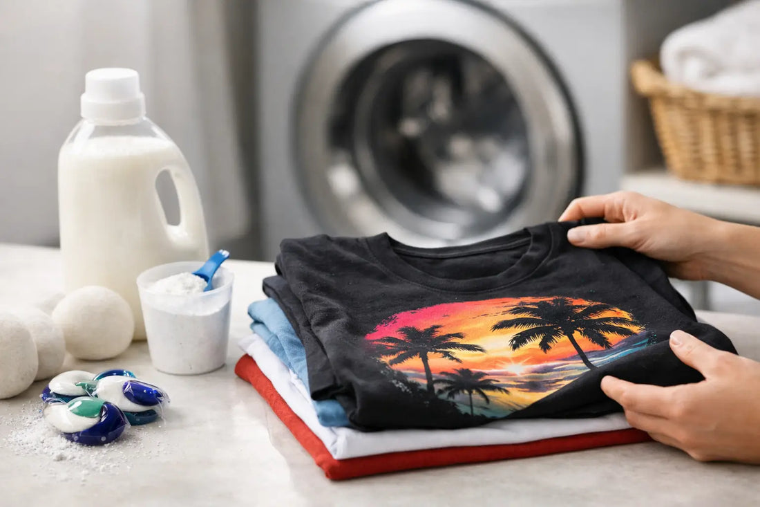 How to Wash Printed Tees the Right Way