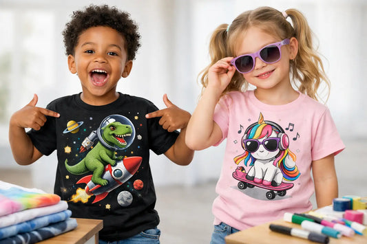 Custom Kids Shirts That Bring Big Personality