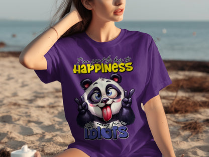 I've Found the Key to Happiness Stay Away From Idiots Tee