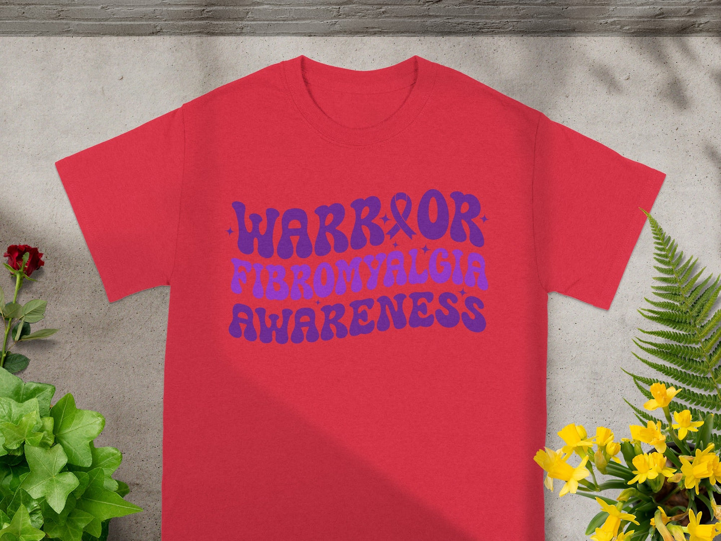 Warrior Fibromyalgia Awareness Graphic Tee