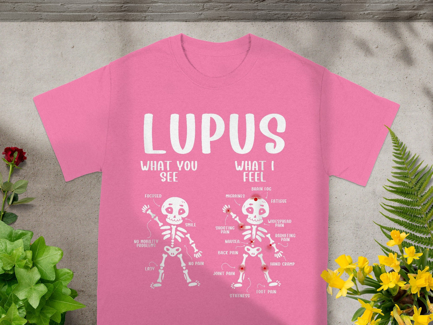 Lupus What You See What I Feel Awareness T-shirt