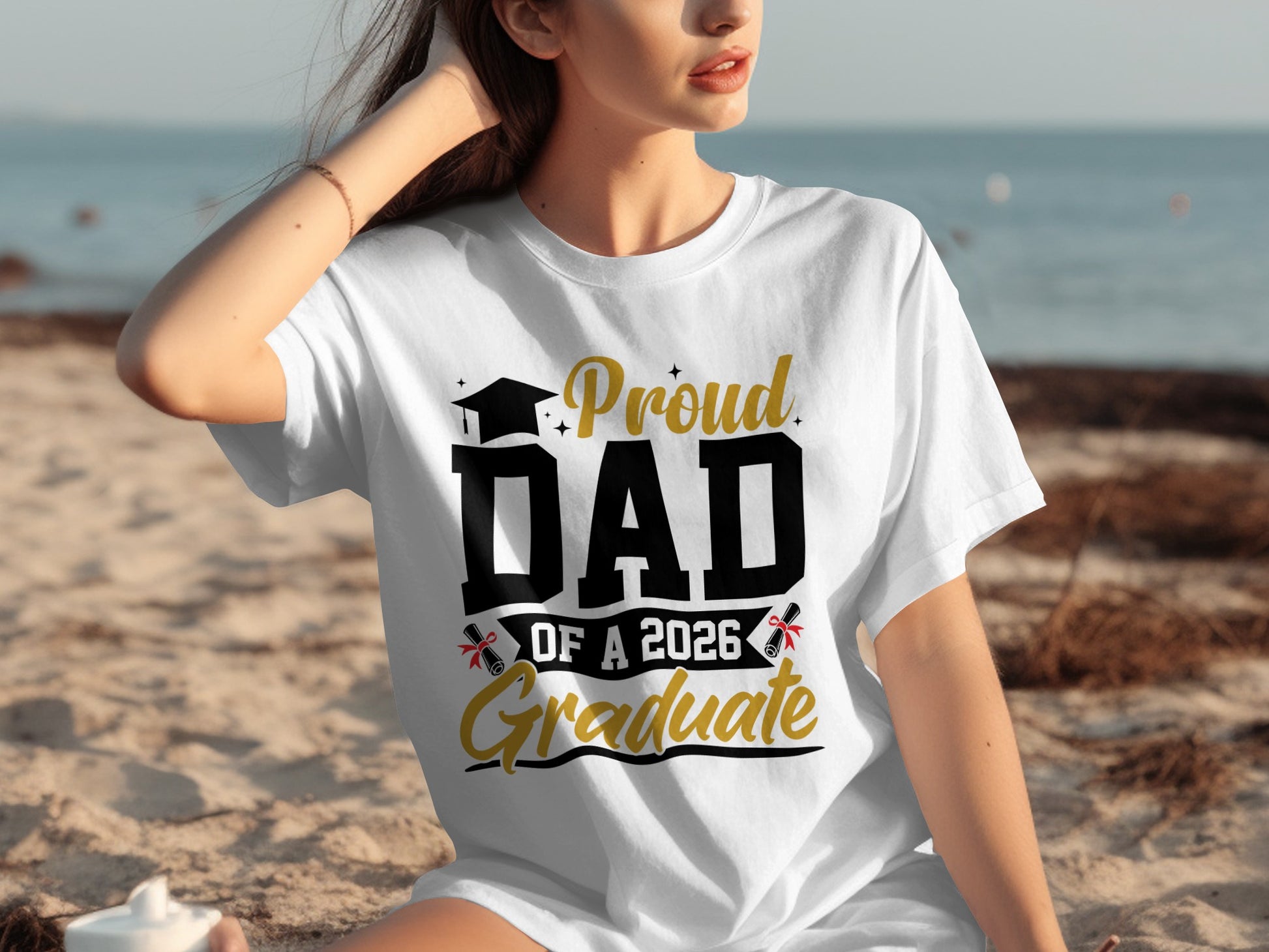 Proud Dad of a 2026 Graduate T-Shirt
