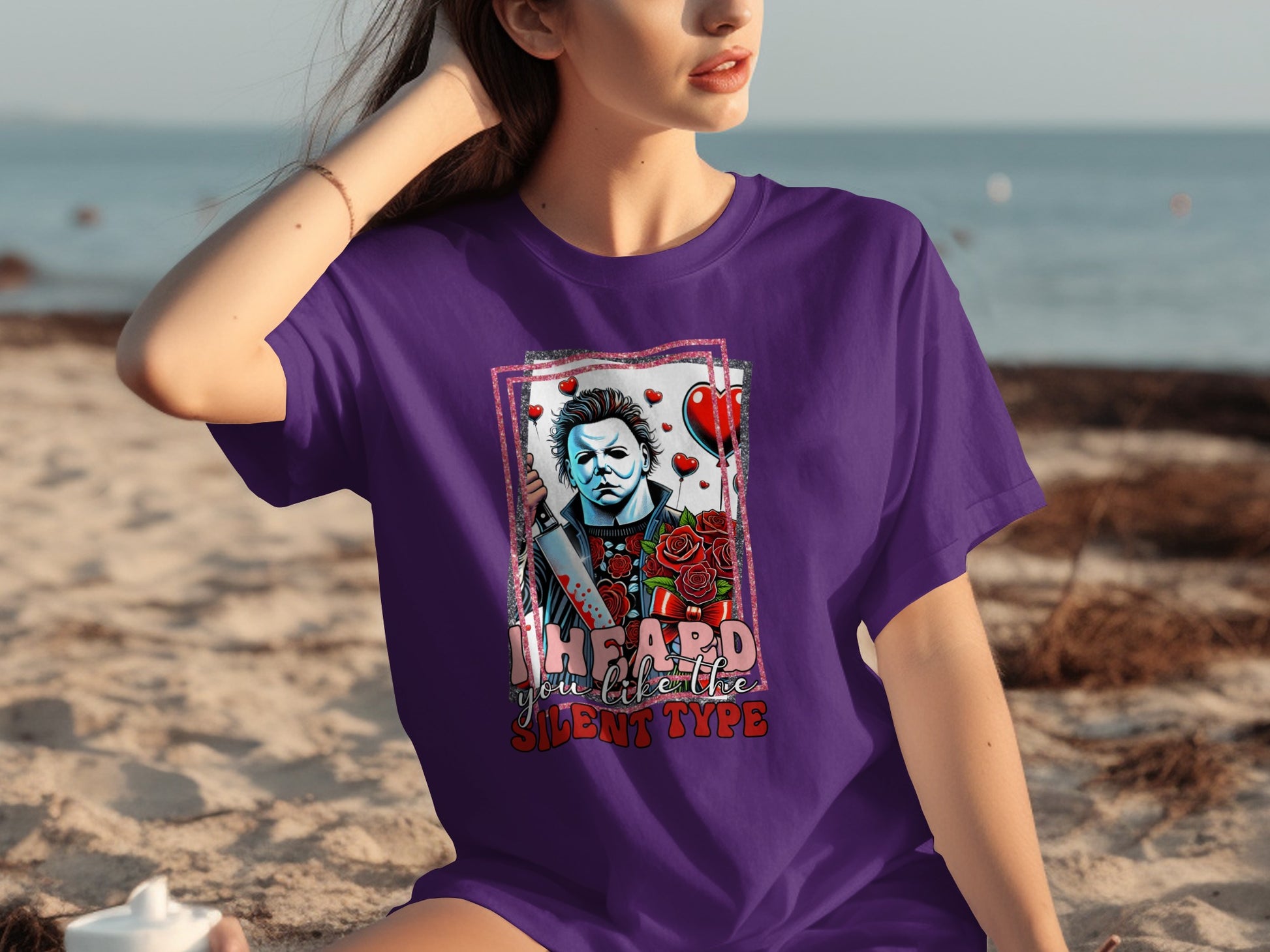 Silent Type Horror Graphic Beachwear Collection