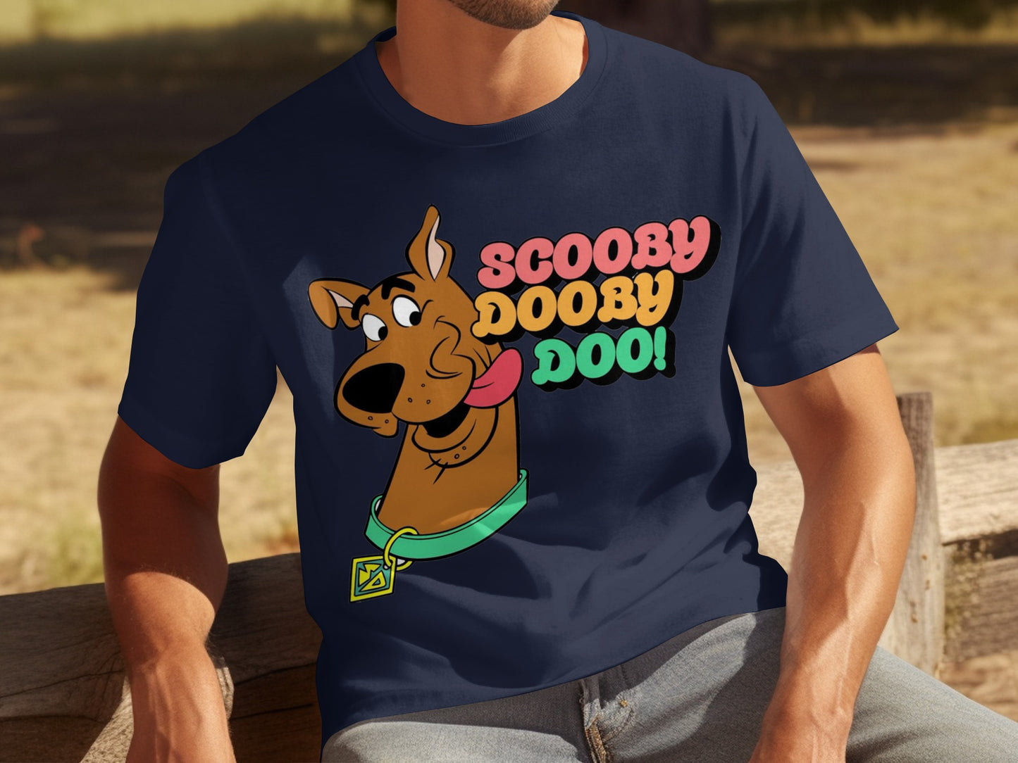 Scooby Dooby Doo Cartoon Graphic Tee Shirt