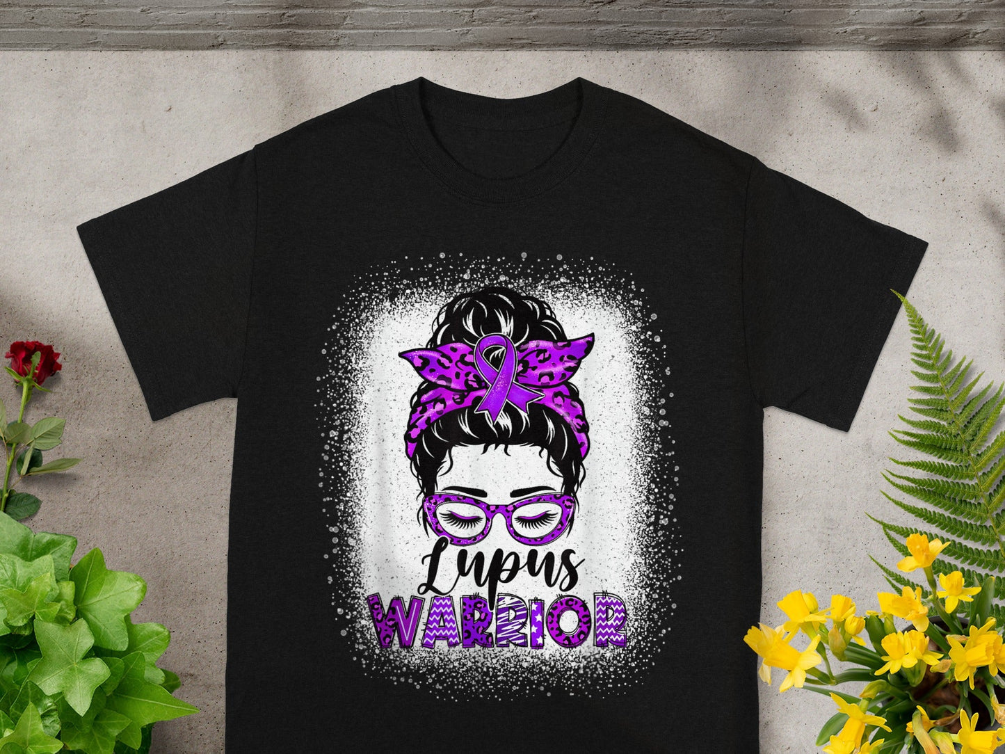 Lupus Warrior Graphic Tee for Awareness and Support