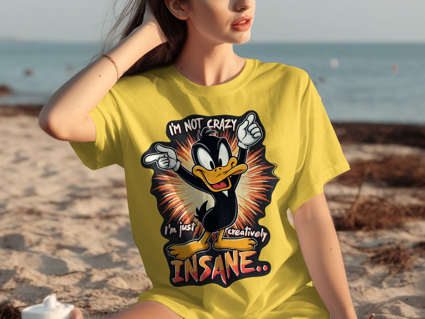 I'm Not Crazy I'm Creatively Insane Graphic T-shirt