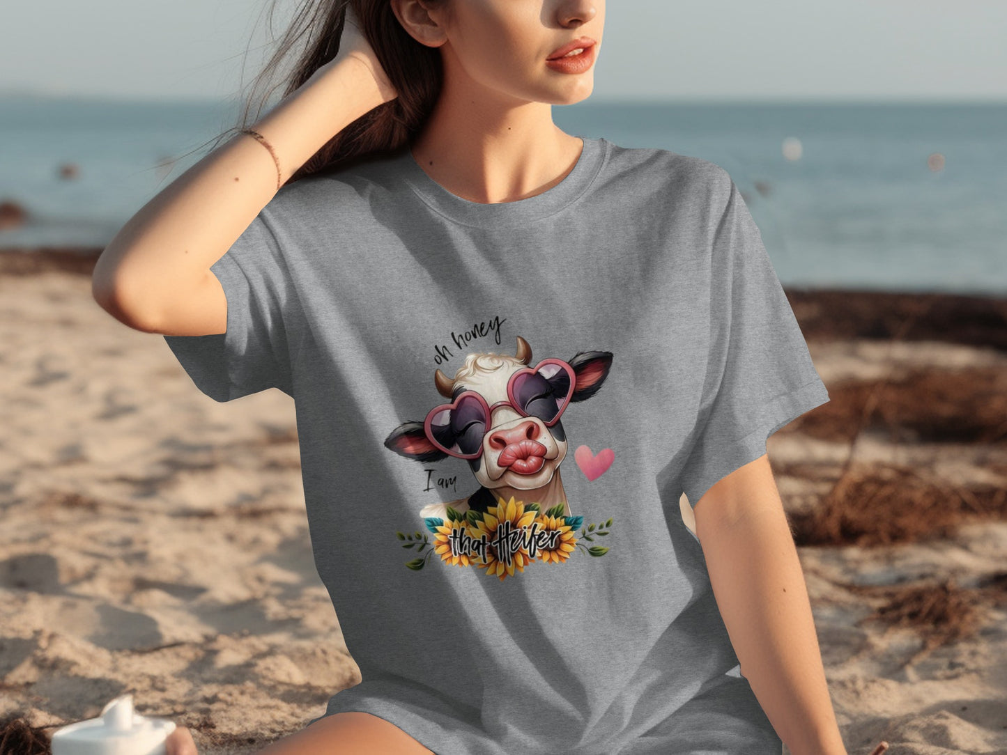 Oh Honey I Am That Heifer Graphic T-Shirt