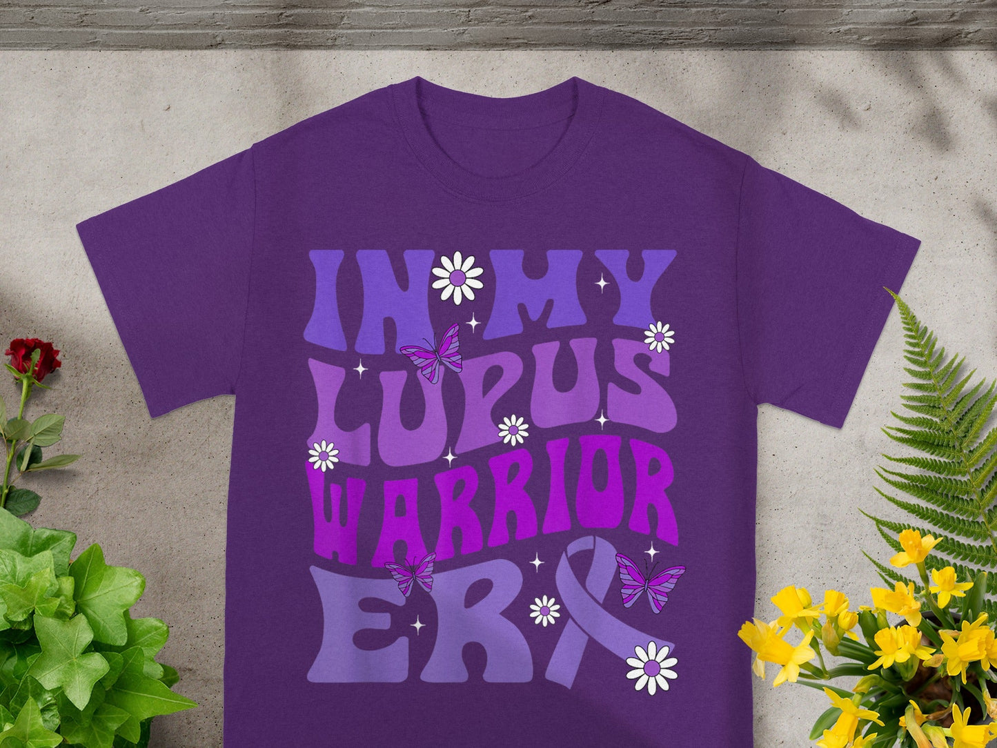 In My Lupus Warrior Era Purple Graphic Shirt