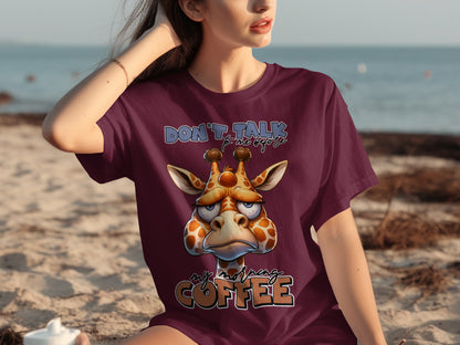 Don't Talk to Me Before My Morning Coffee T-shirt
