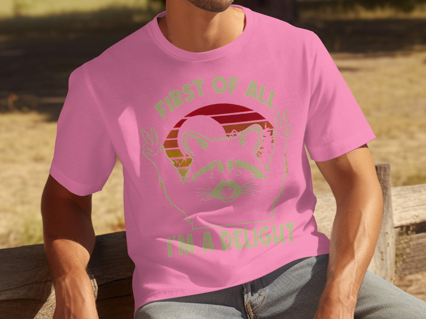 First of All I'm a Delight Graphic Tee