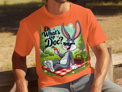 Eh What's Up Doc Bugs Bunny Graphic T-Shirt