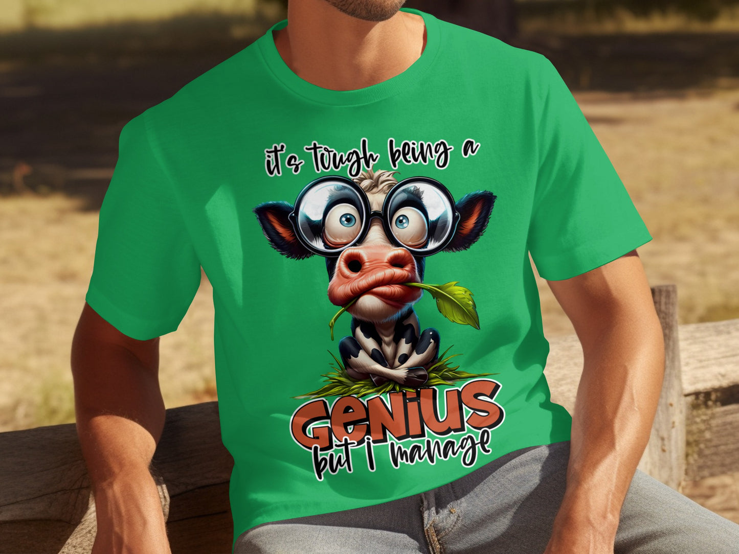 It's Tough Being a Genius But I Manage T-shirt