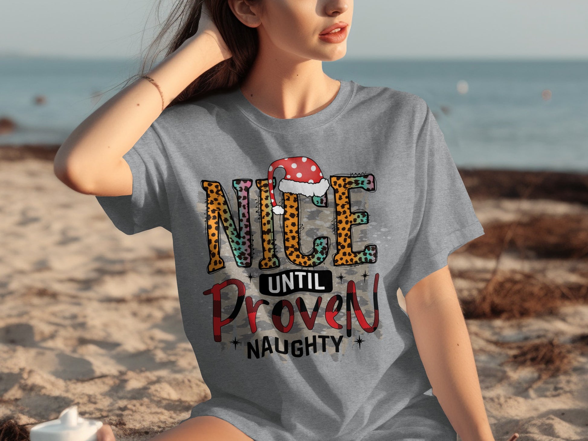 Nice Until Proven Naughty Graphic Tee