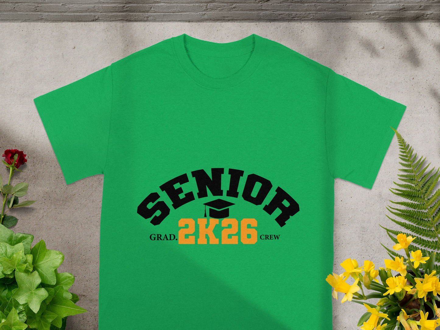Senior Graduation 2K26 Crew Graphic T-shirt