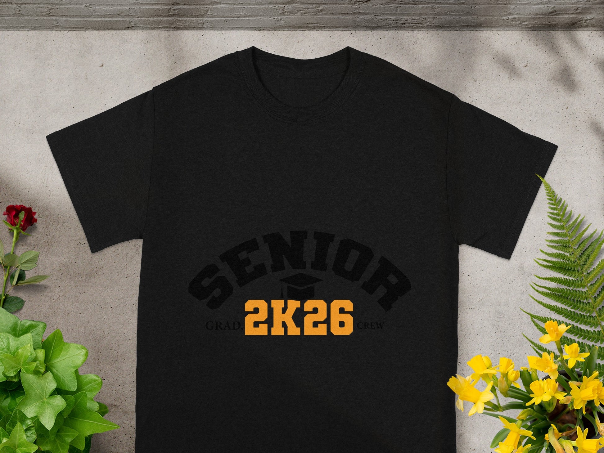 Senior 2K26 Graduation Crew Design T-Shirt