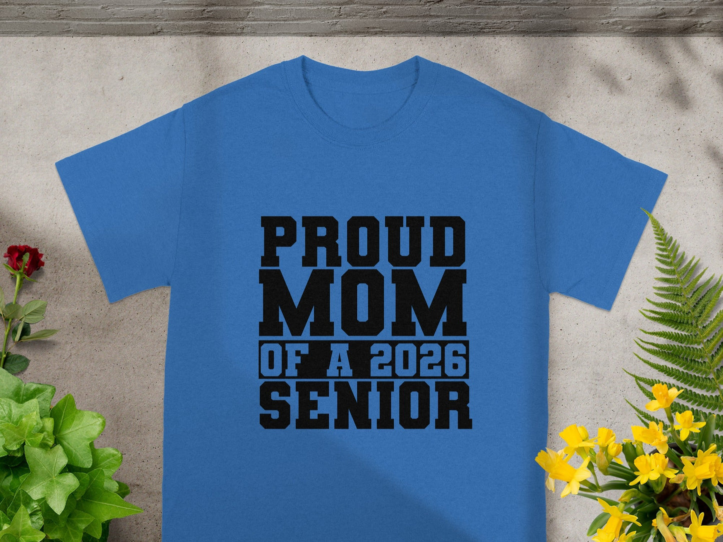 Proud Mom of a 2026 Senior T-Shirt for Graduation