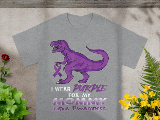 I Wear Purple for My Mommy Lupus Awareness T-Shirt