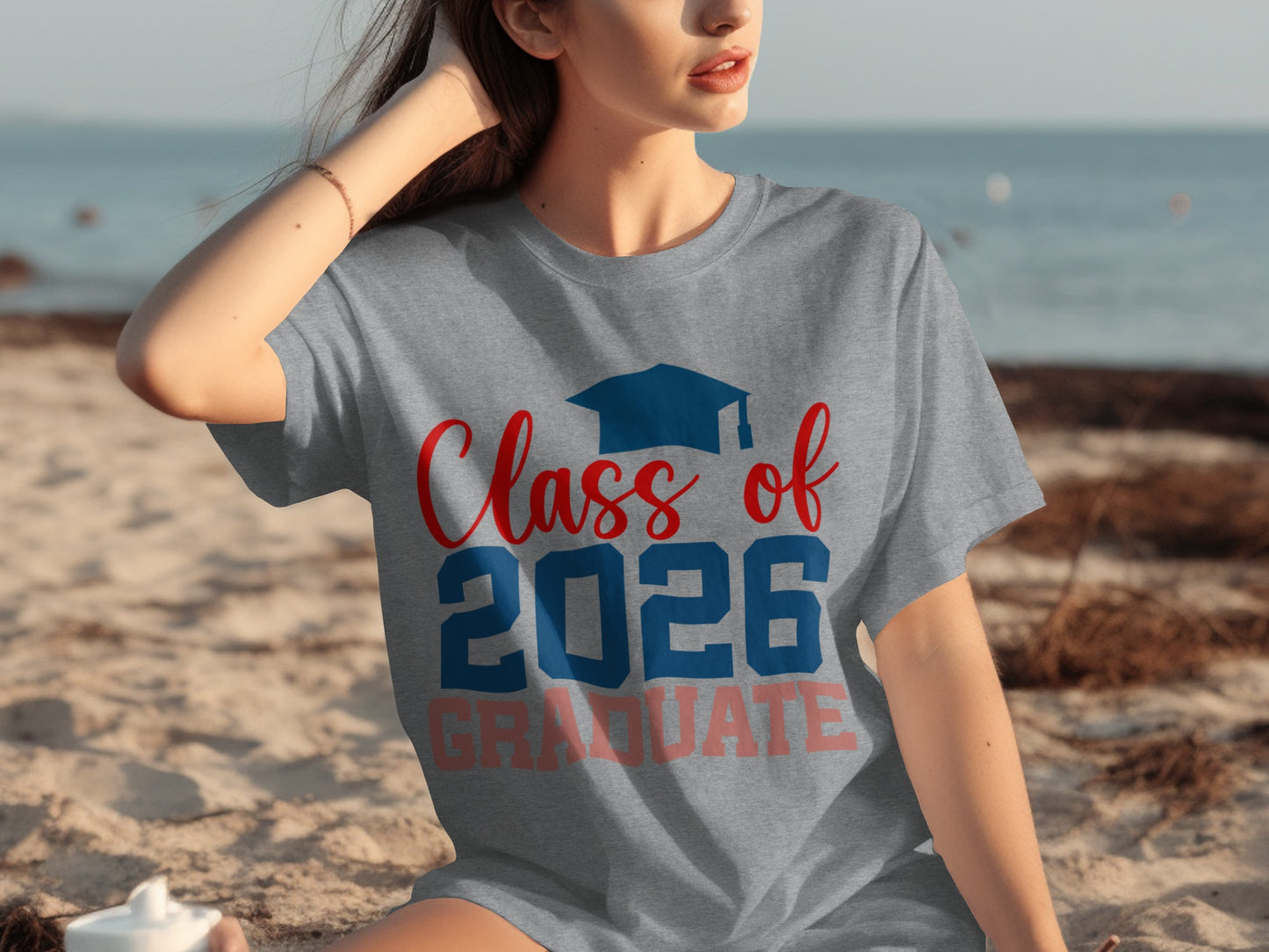 Class of 2026 Graduate Beachwear Shirt