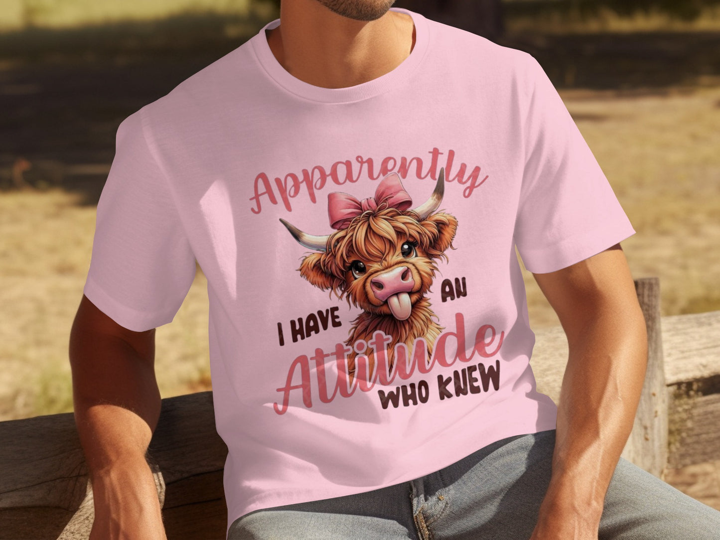 Apparently I Have An Attitude Who Knew T-shirt