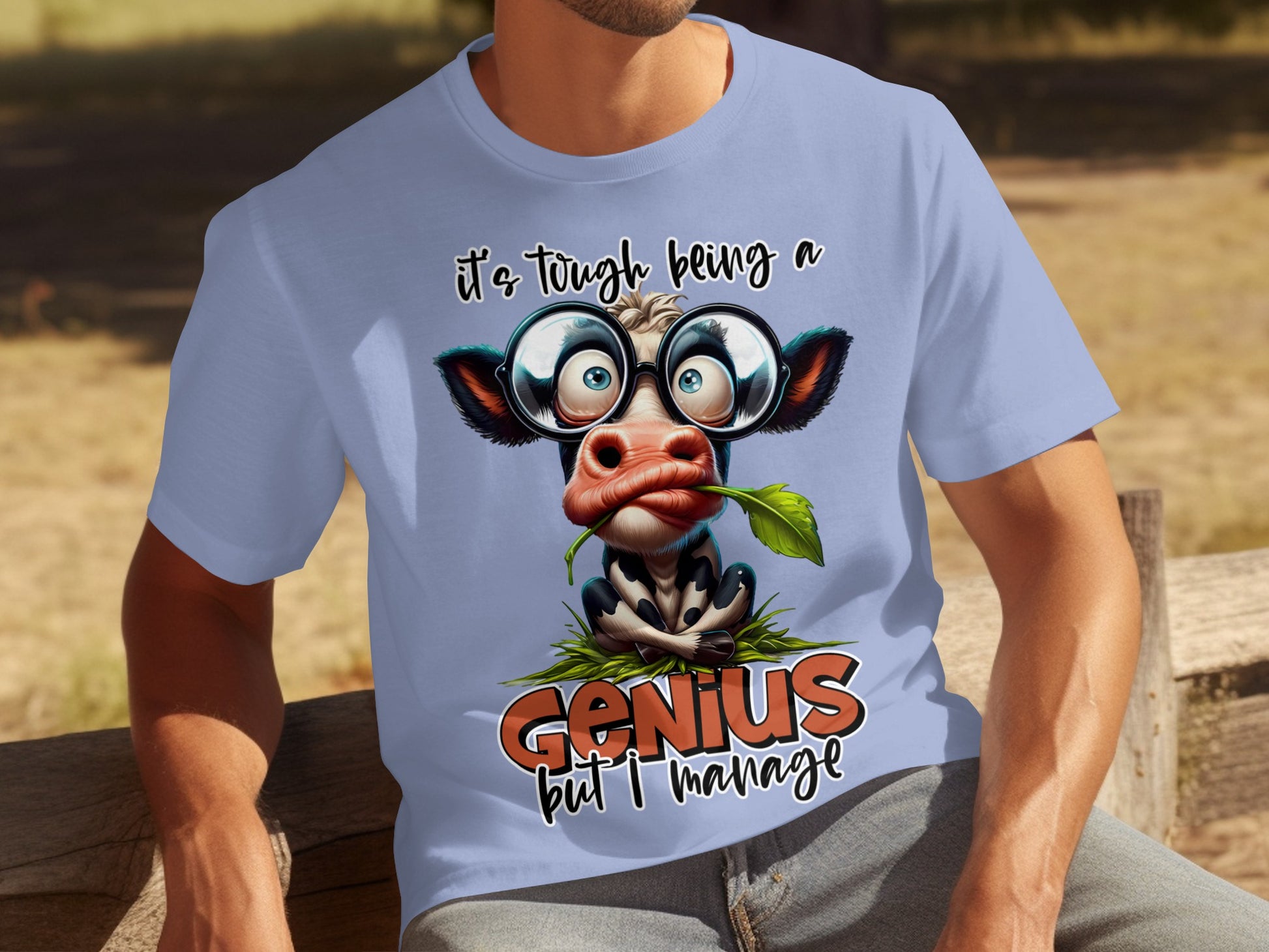 It's Tough Being a Genius But I Manage T-shirt