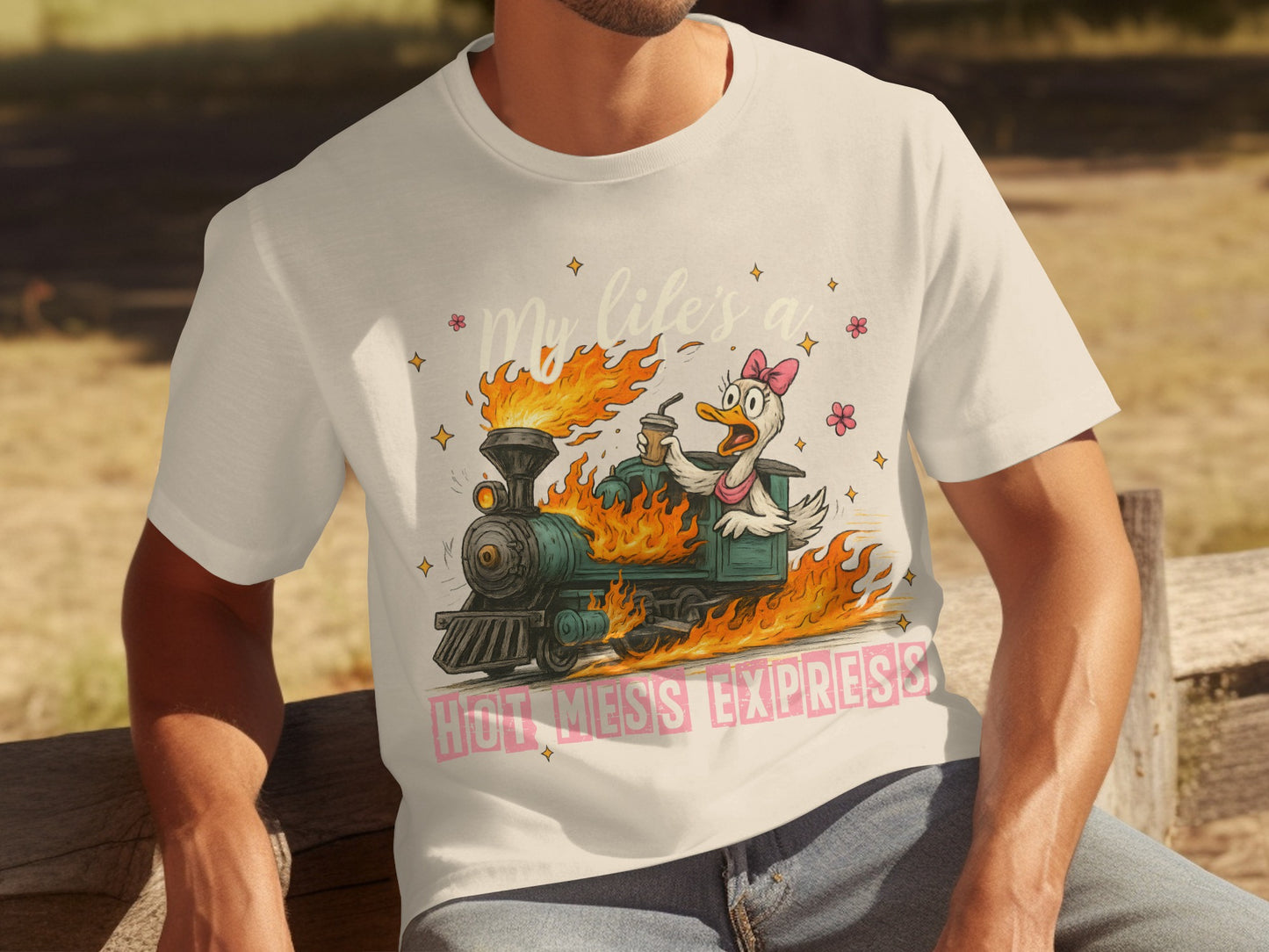 My Life's a Hot Mess Express Graphic Tee