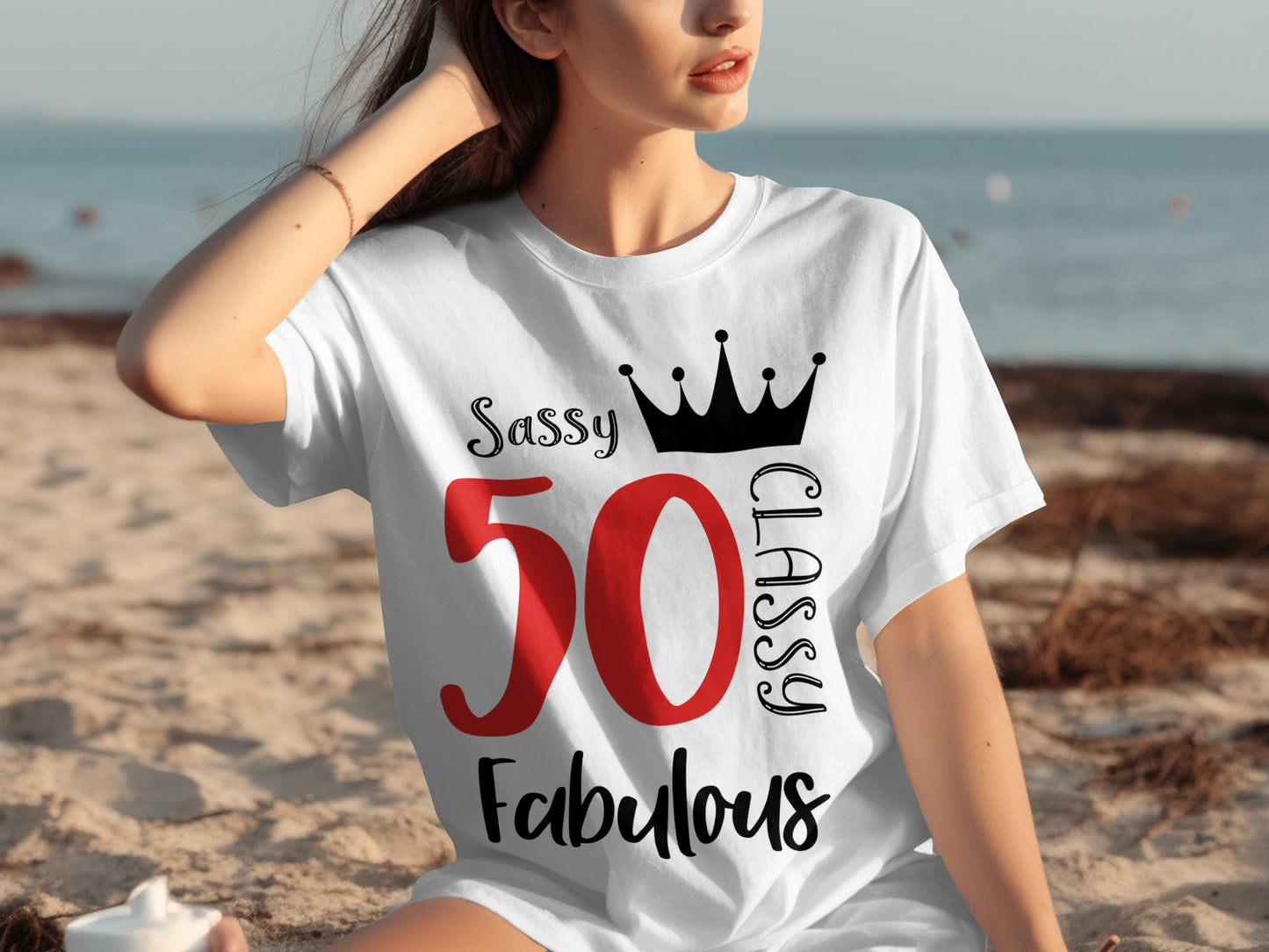 Sassy 50 Classy Fabulous T-Shirt for a Fun Style