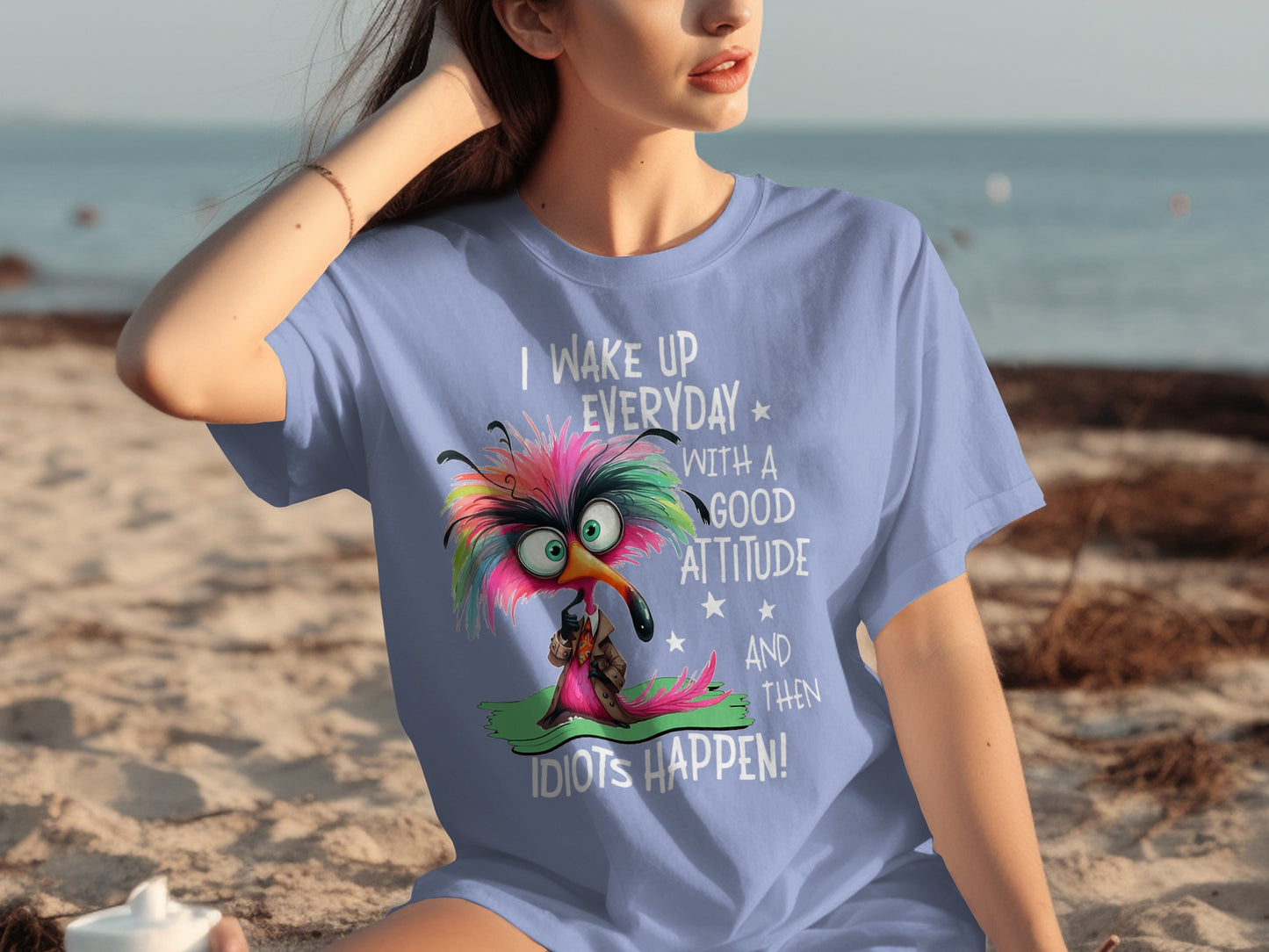 I Wake Up Everyday With A Good Attitude Funny Shirt