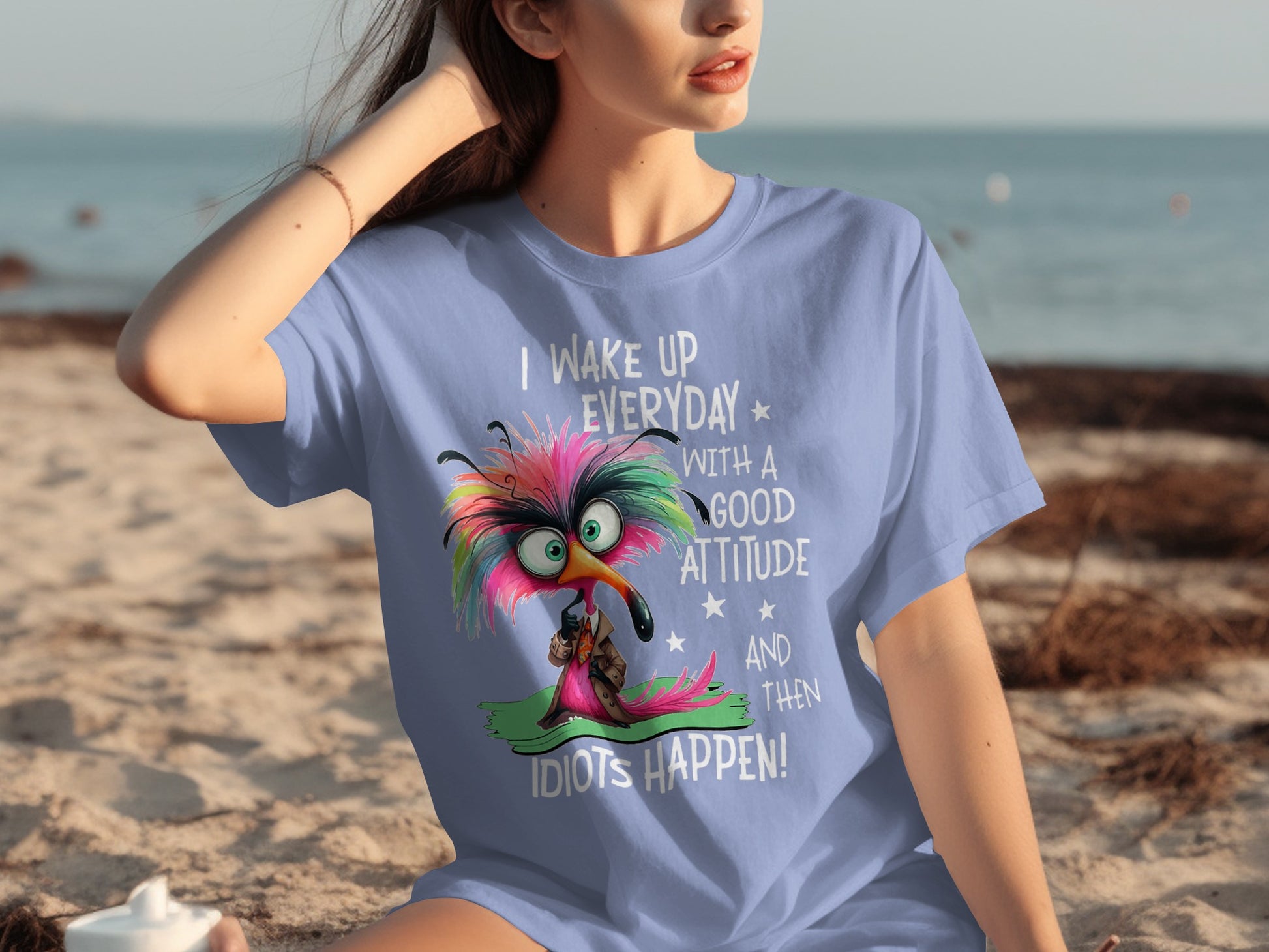 I Wake Up Everyday With A Good Attitude Funny Shirt