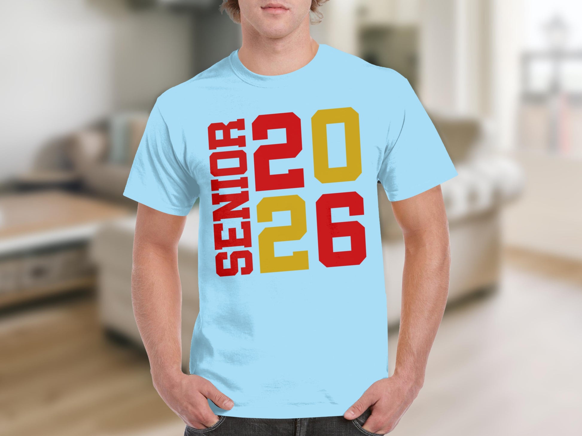 Senior 2026 Graphic T-Shirt for Graduating Students