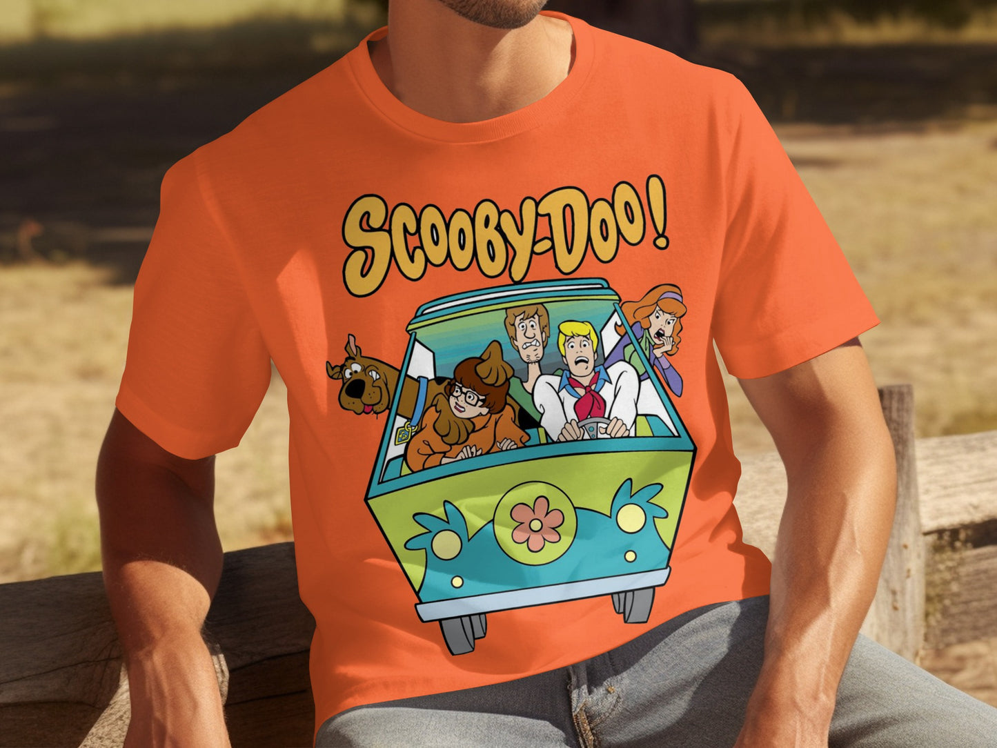Scooby-Doo and Mystery Machine Friends Graphic T-shirt