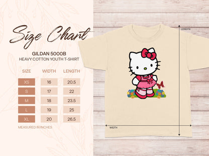 GILDAN 5000B Hello Kitty Size Chart T-Shirt product type