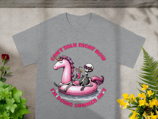 Can't Talk Right Now I'm Doing Summer Sh*t Shirt