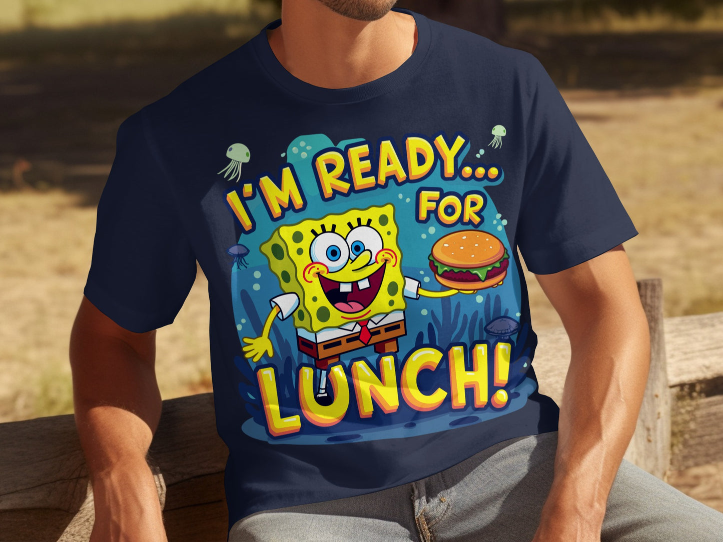 I'm Ready For Lunch SpongeBob SquarePants T-shirt