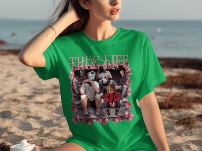 Thug Life Graphic Print Casual Unisex T-Shirt