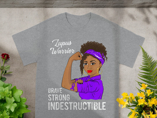 Lupus Warrior Brave Strong Indestructible T-shirt