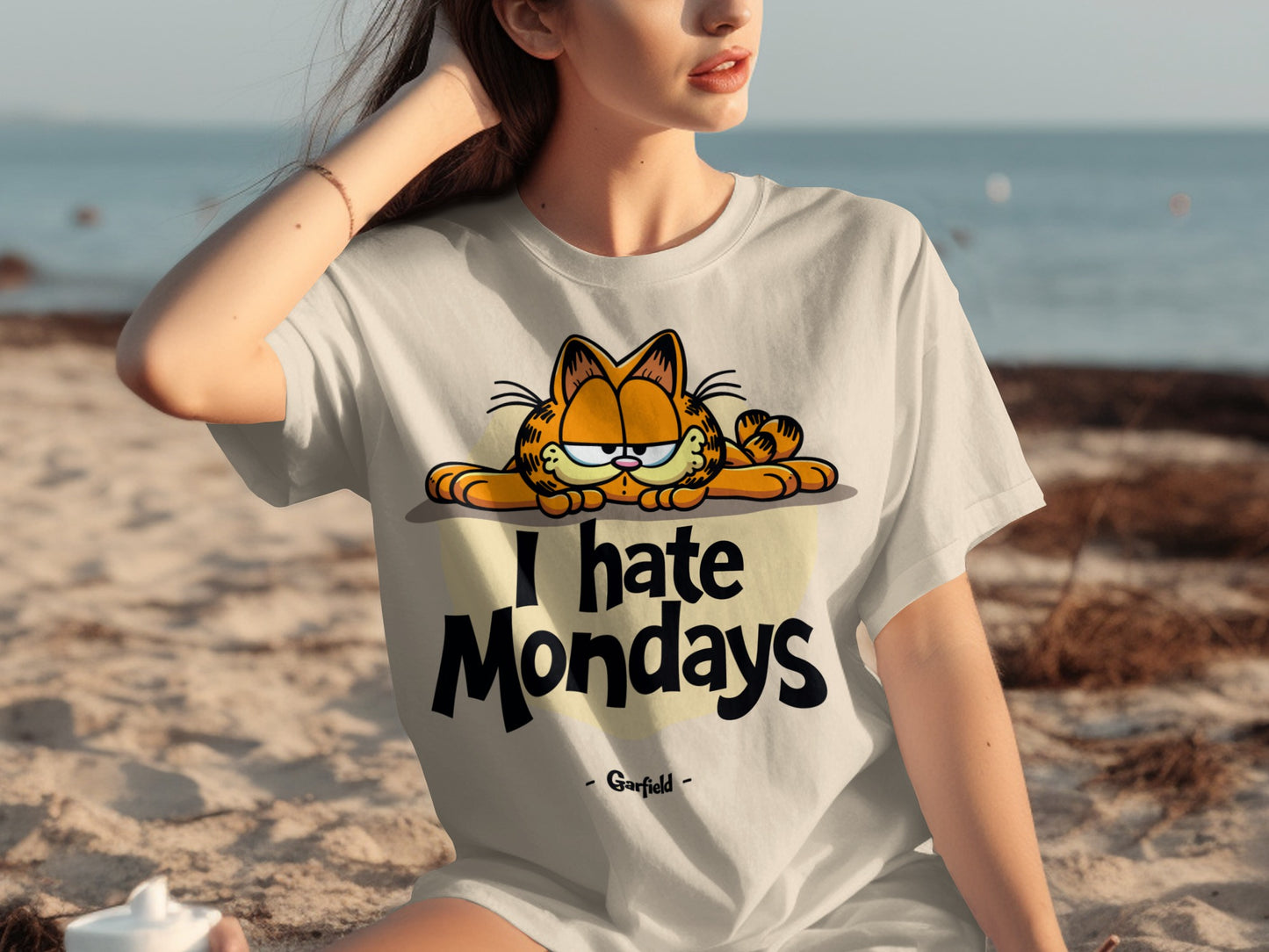 Garfield I Hate Mondays Graphic T-Shirt