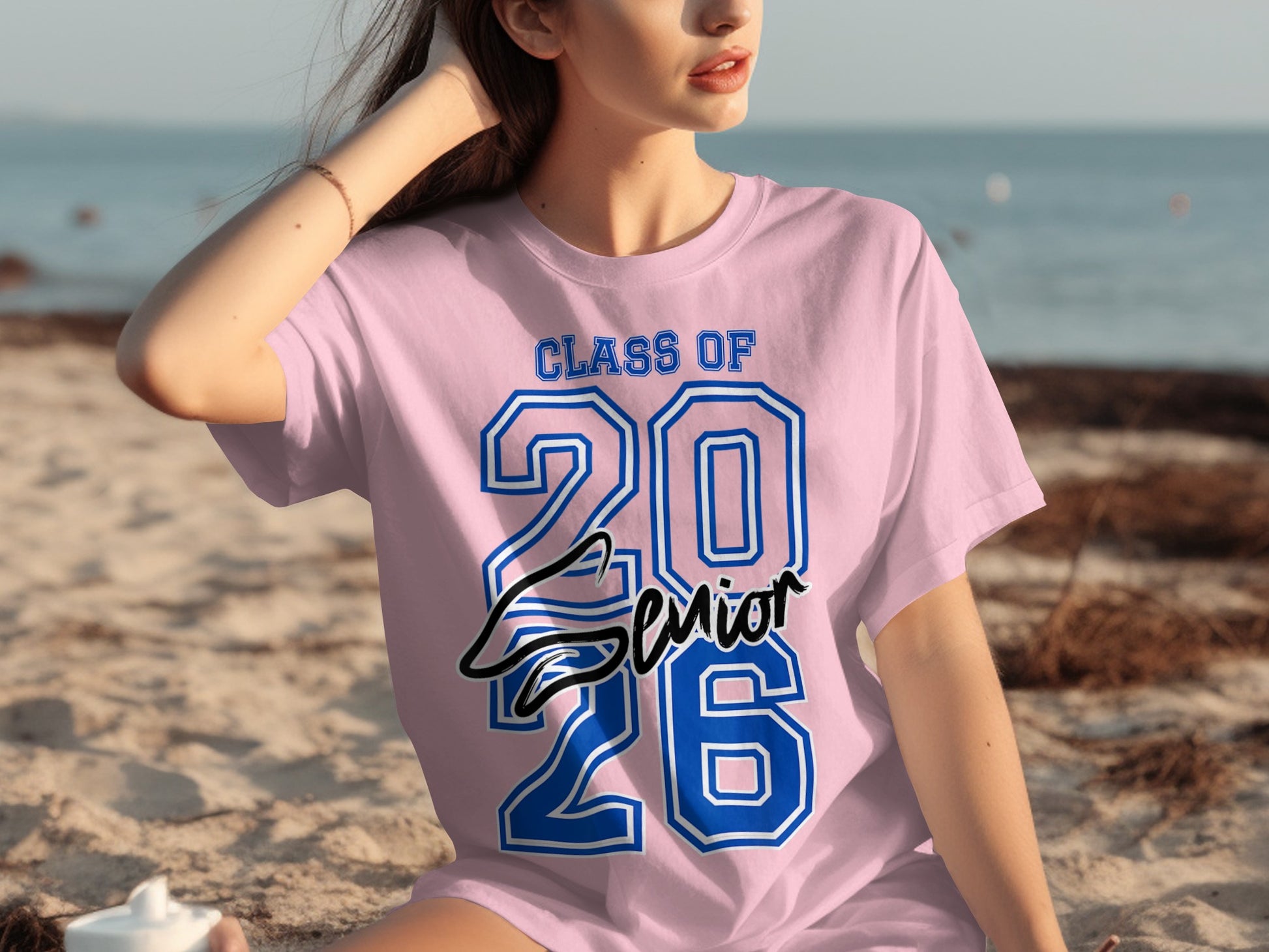 Class of 2026 Senior Stylish Beach Outfit Shirt
