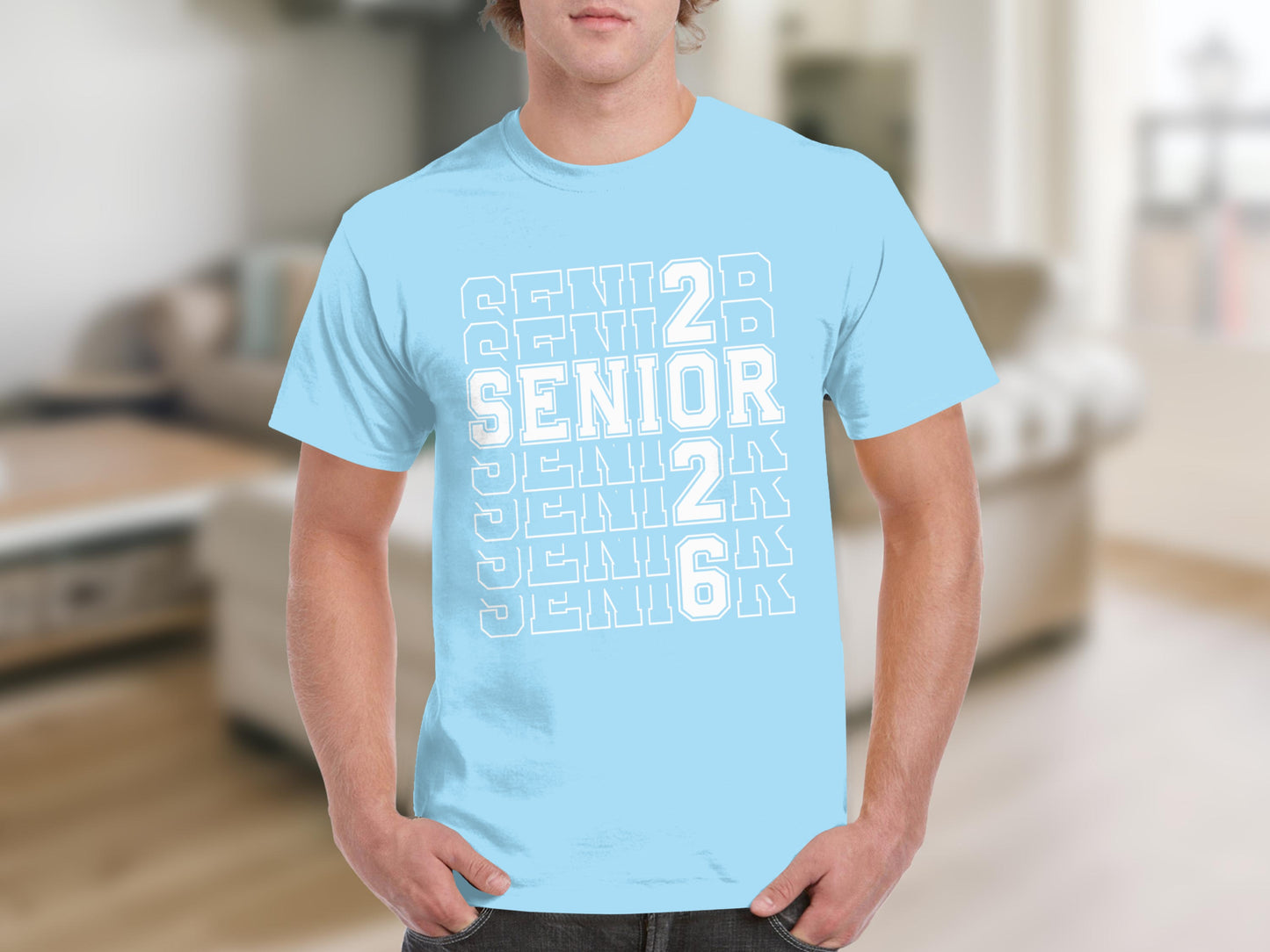 Senior 2026 Bold Graphic Unisex T-Shirt