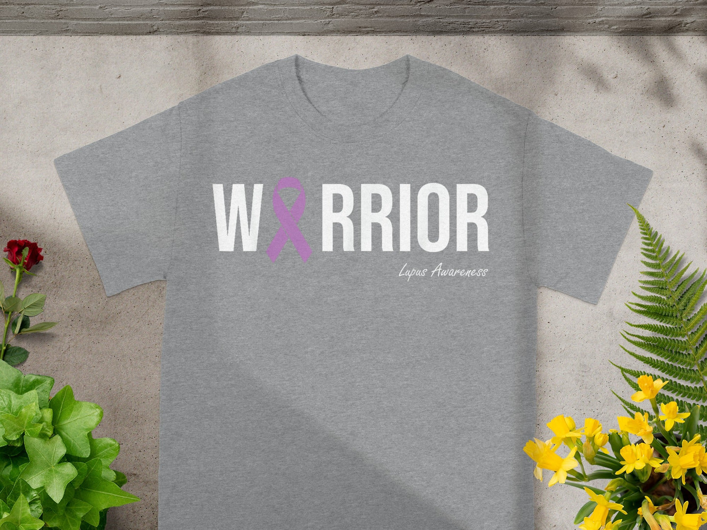 Warrior Lupus Awareness Graphic T-Shirt