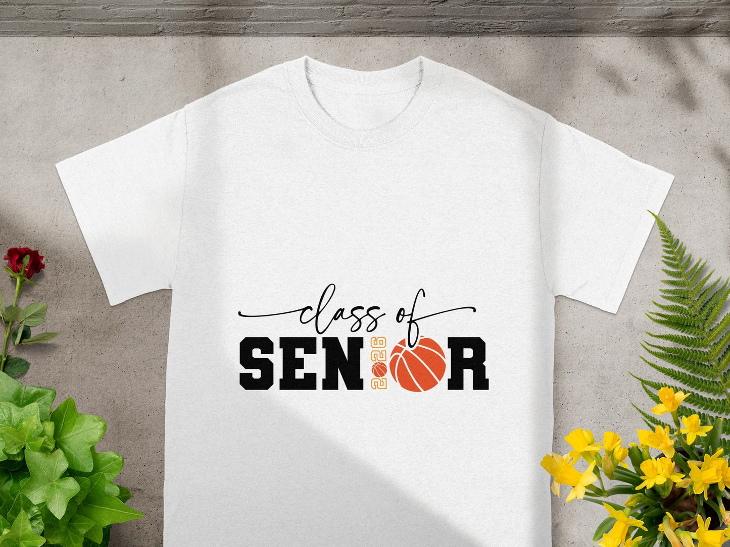 Class of 2026 Senior Basketball T-Shirt
