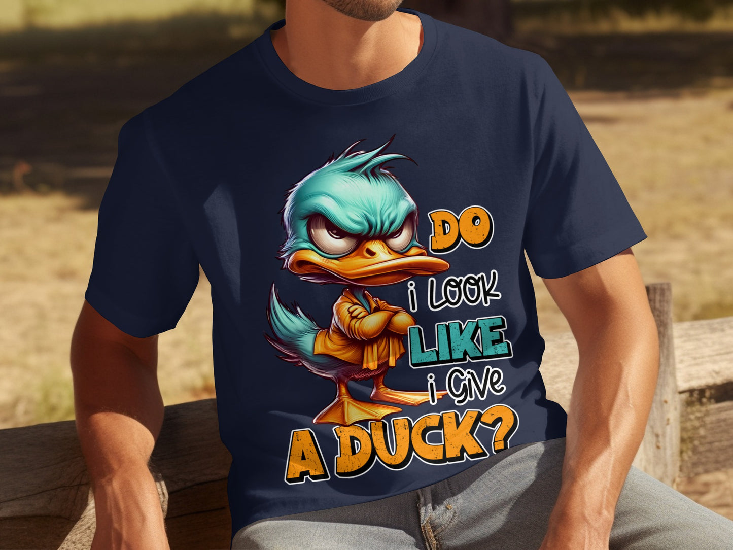 Do I Look Like I Give A Duck Funny Quote T-shirt