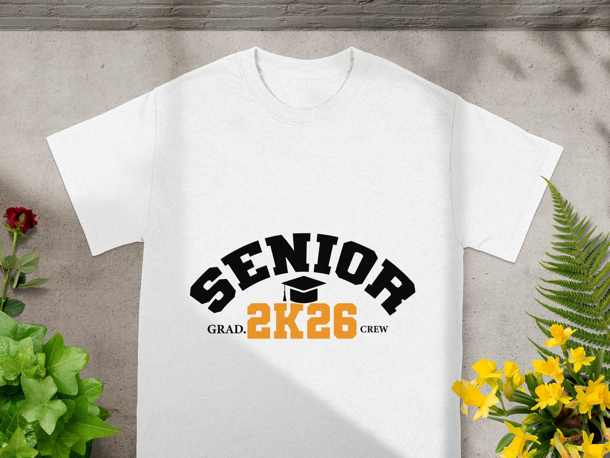 Senior 2K26 Crew Graduation Shirt for Class of 2026